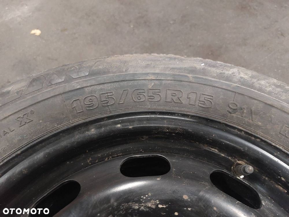 KOŁO ZAPASOWE SKODA OCTAVIA I 5X100 FI57,1 195/65R15 MICHELIN 1999 - 2