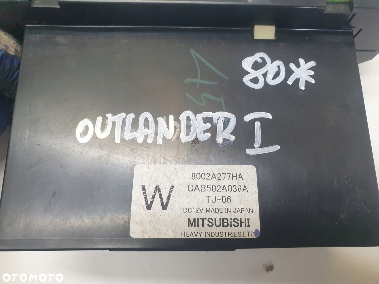 PANEL NAWIEWU KLIMATYZACJI MITSUBISHI OUTLANDER I 8002A277HA - 4
