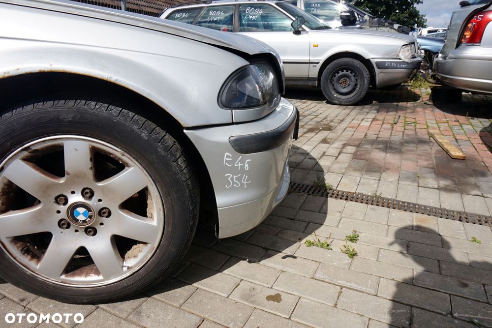 ZDERZAK PRZEDNI 3 E46 354 M TECHNIK POWER SPORT SREBRNY BMW 1998-2002 - 3