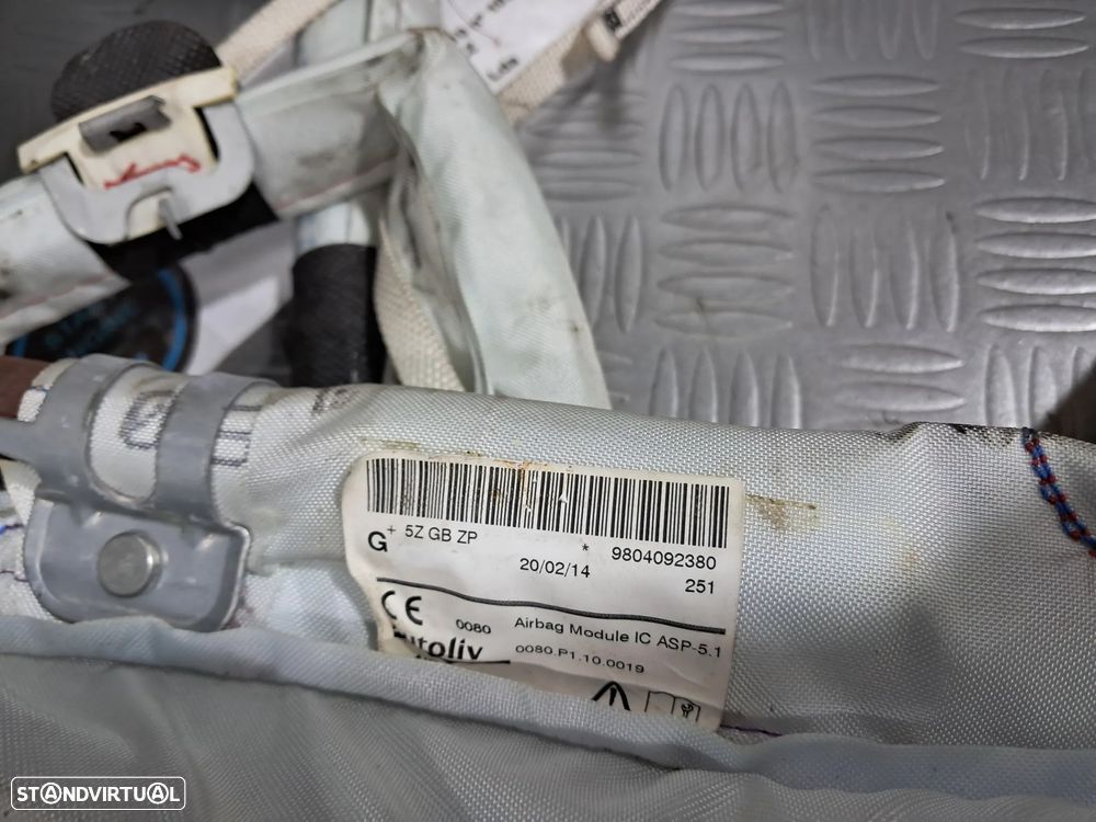 Cortina Airbag Peugeot 208 I MK1 - 3