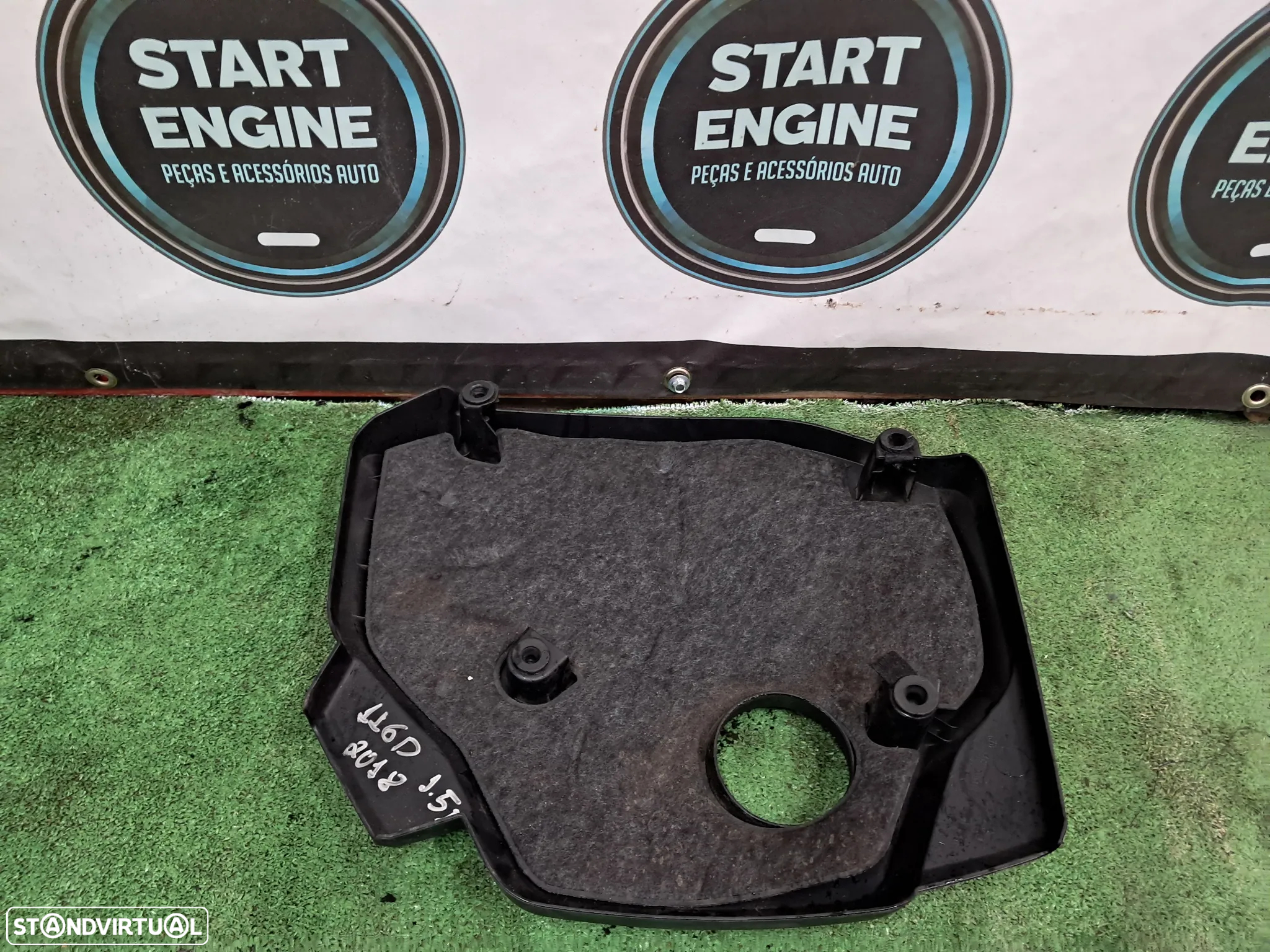 Tampa do motor BMW Serie 1 116D F20 F21 de 3 cilindros - 2