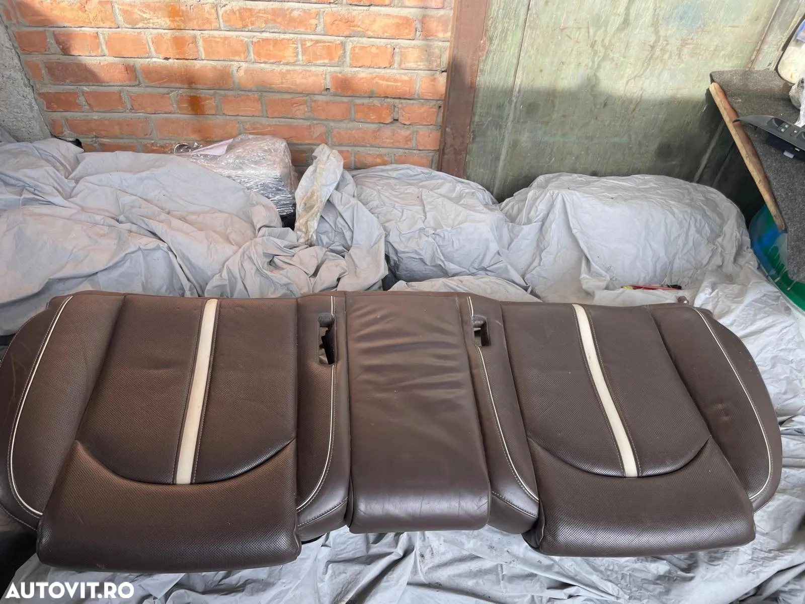 Scaune + bancheta interior piele electrci Audi A8 D4 / cu defecte - 6