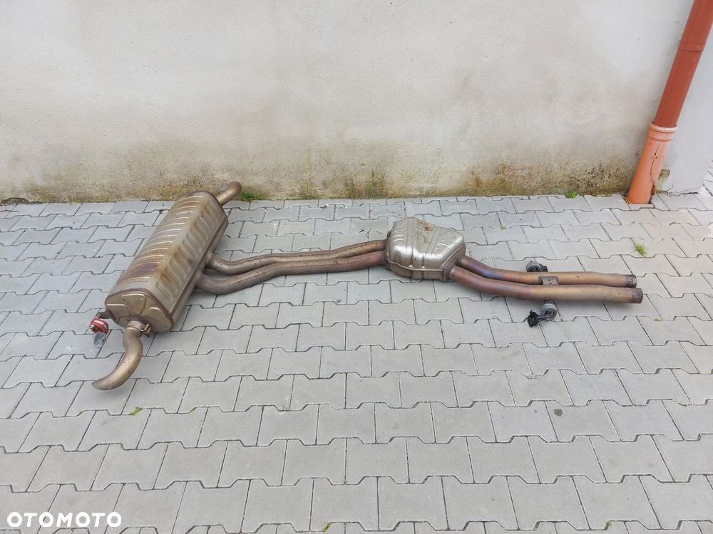 Audi Q7 II LIFT 4M0 tłumik wydech tył tylny oryg 3.0tfsi quattro 4m4120a - 1