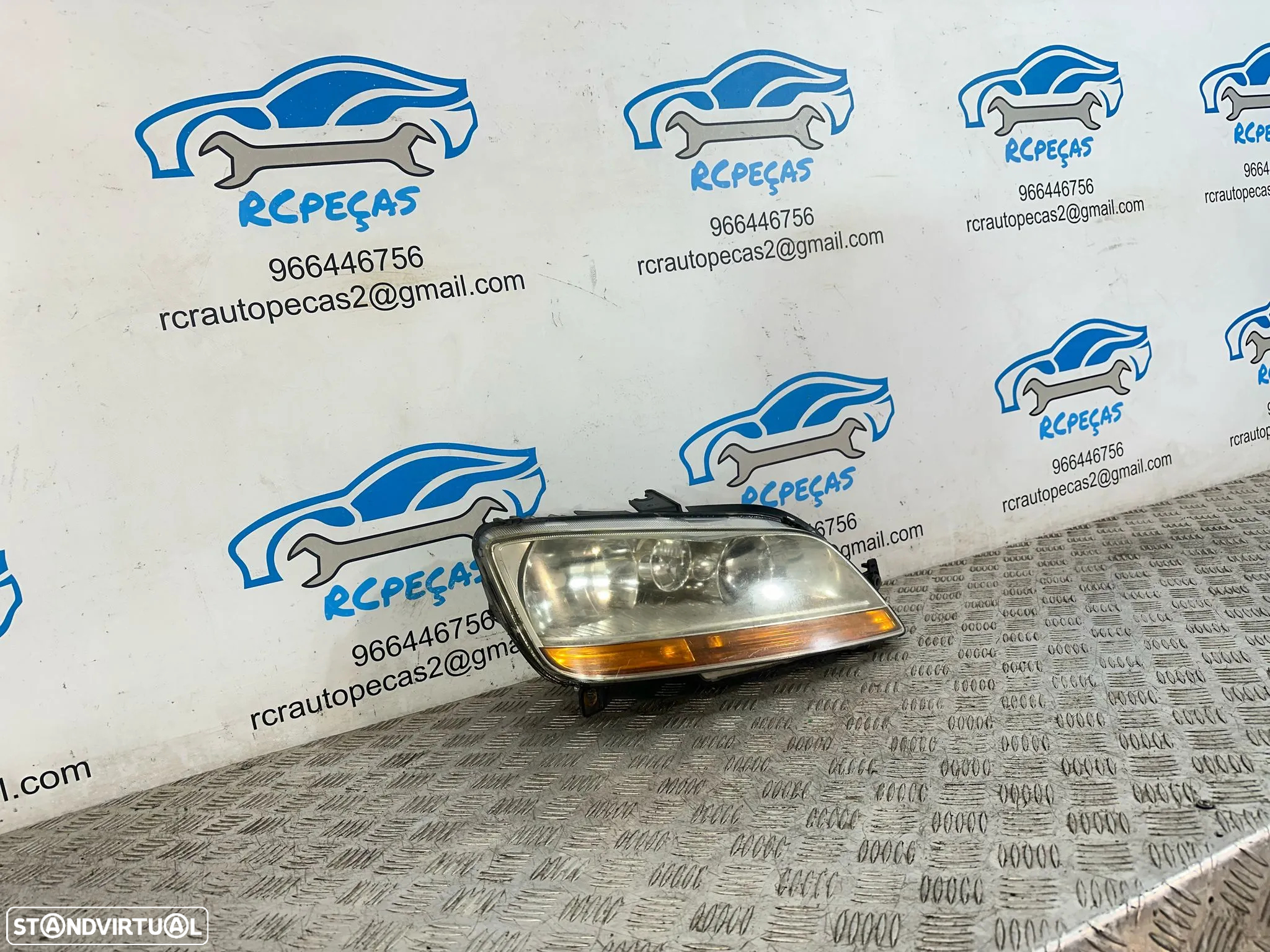 .Farol Otica Frente Frontal Direita Original Halogenio 0662177 Fiat Idea 2004 - 2008 - 3