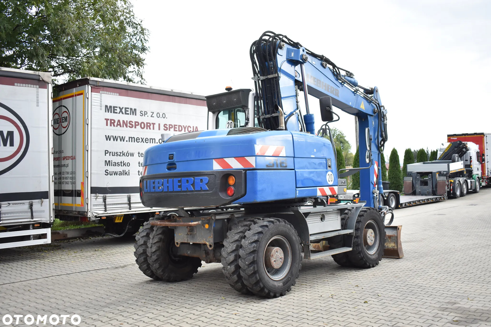 Liebherr 316 Koparka kołowa 18 T. / Klimatyzacja/ Szybkozłącze/ 11.200 Mth/  Stan perfekcyjny ! - 9