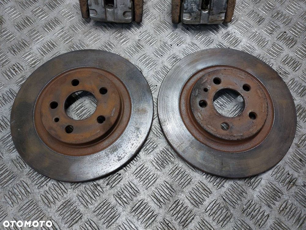 TARCZE HAMULCOWE TYŁ + ZACISKI PEUGEOT 807 I 2.2 HDI - 2