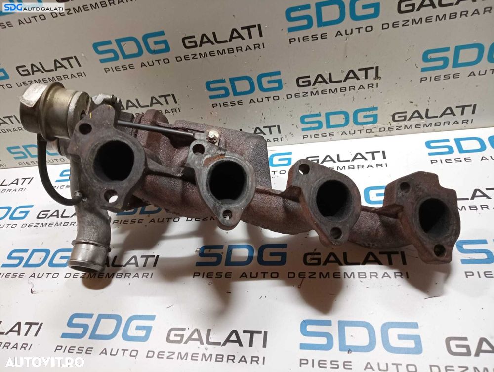 Turbo Turbina Turbosuflanta Ford Focus 1 1.8 TDDI 55 66 KW C9DC C9DA C9DB BHDA BHDB 1998 - 2004 Cod XS4Q-6K682-DC [M6863] - 5