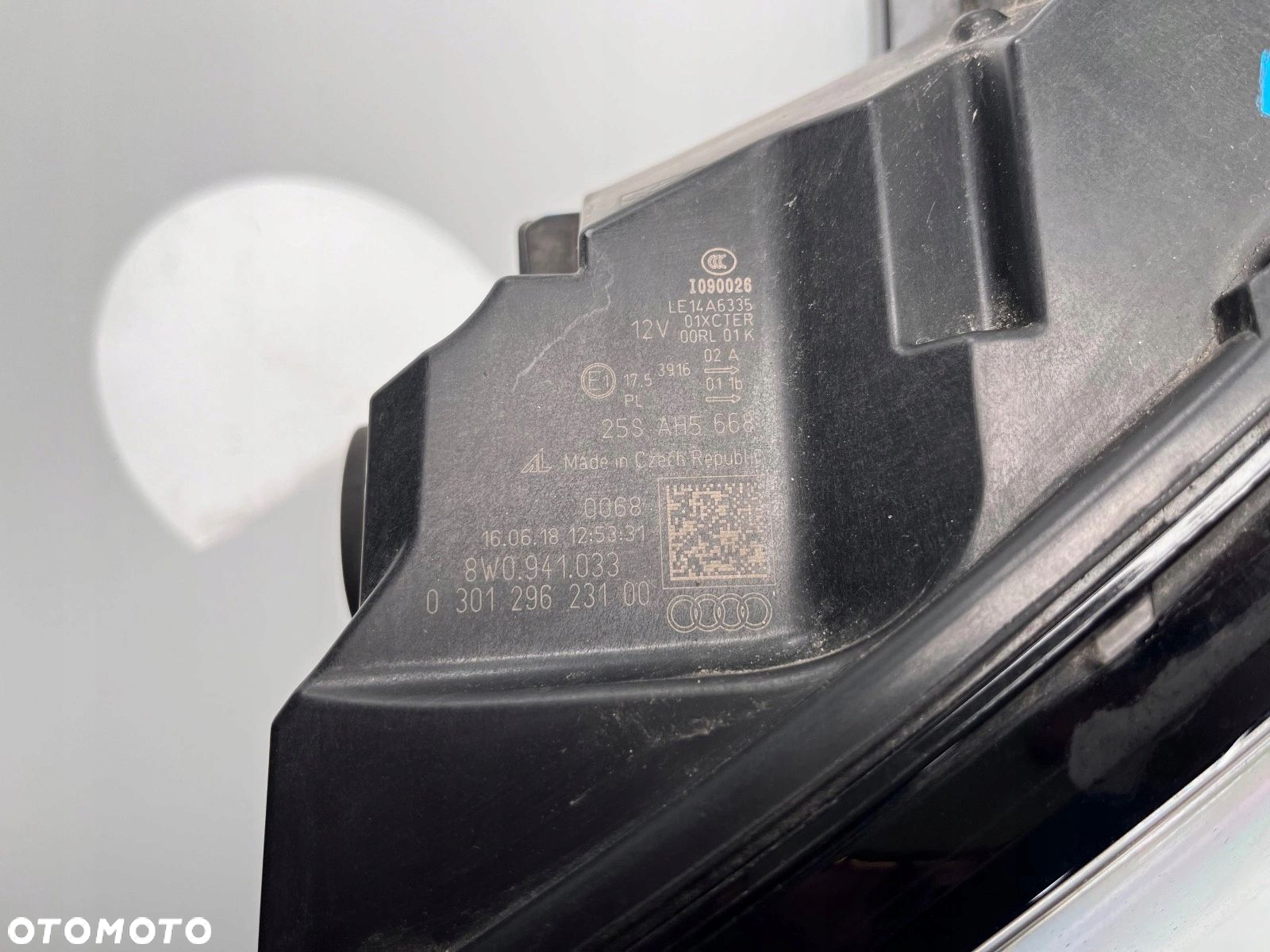 LAMPA LEWA PRZÓD AUDI A4 B9 FULL LED - 7