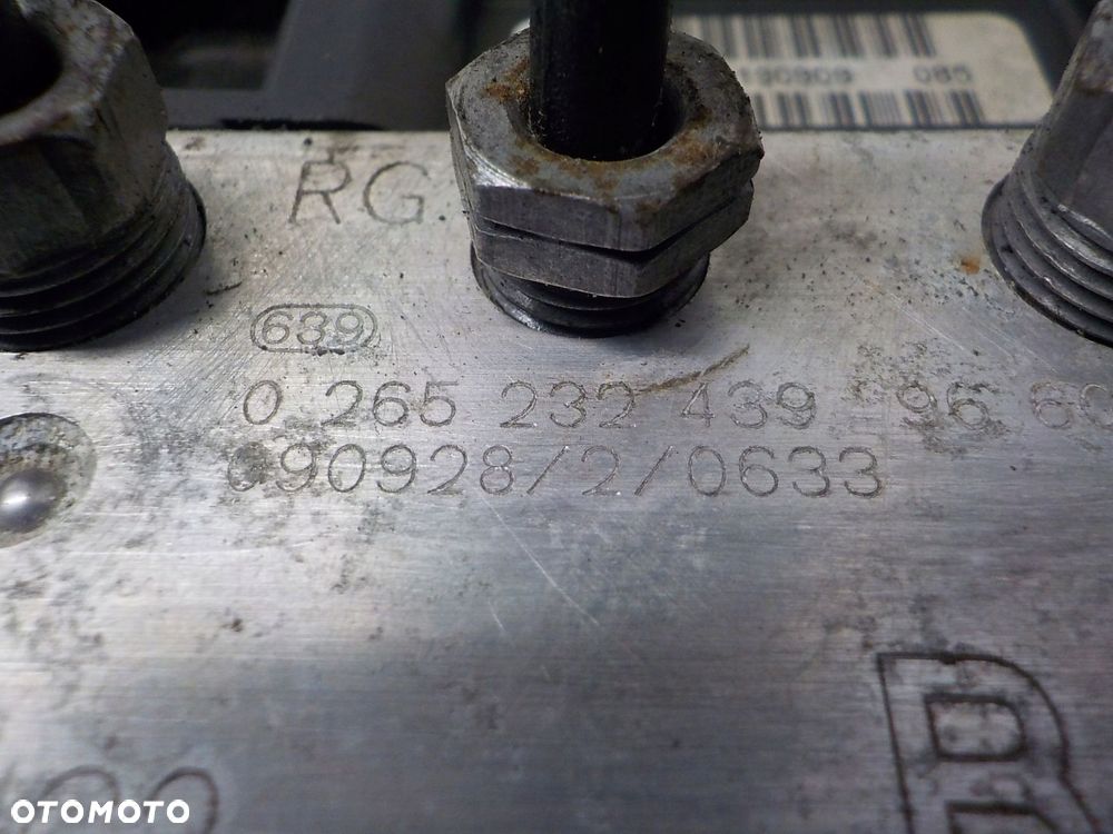 PEUGEOT 308 POMPA ABS 0265232439 0265800884 - 6