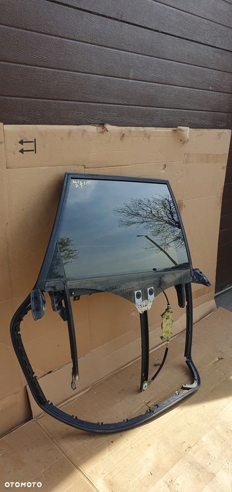 Mechanizm podnośnik szyby ramka prawy tył Audi A6 C6 - 3