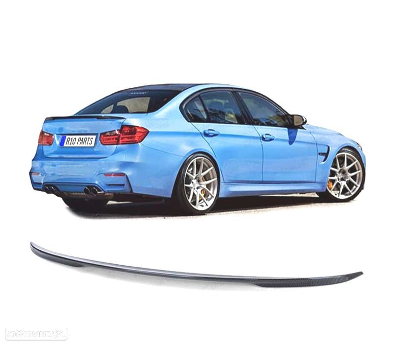 AILERON LIP BMW F30 F80 11-19 CARBONO LOOK M PERFORMANCE - 1