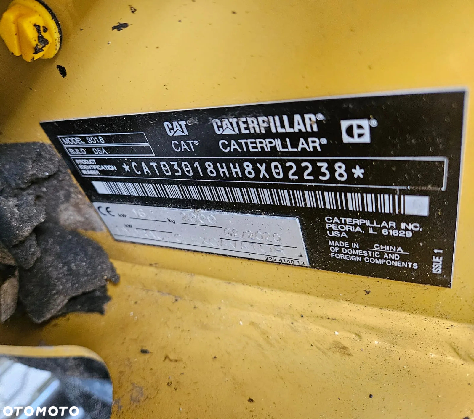 Caterpillar MINIKOPARKA CAT CATERPILLAR 301.8 CR 301 302  KLIMATYZACJA !!! 2020r - 21
