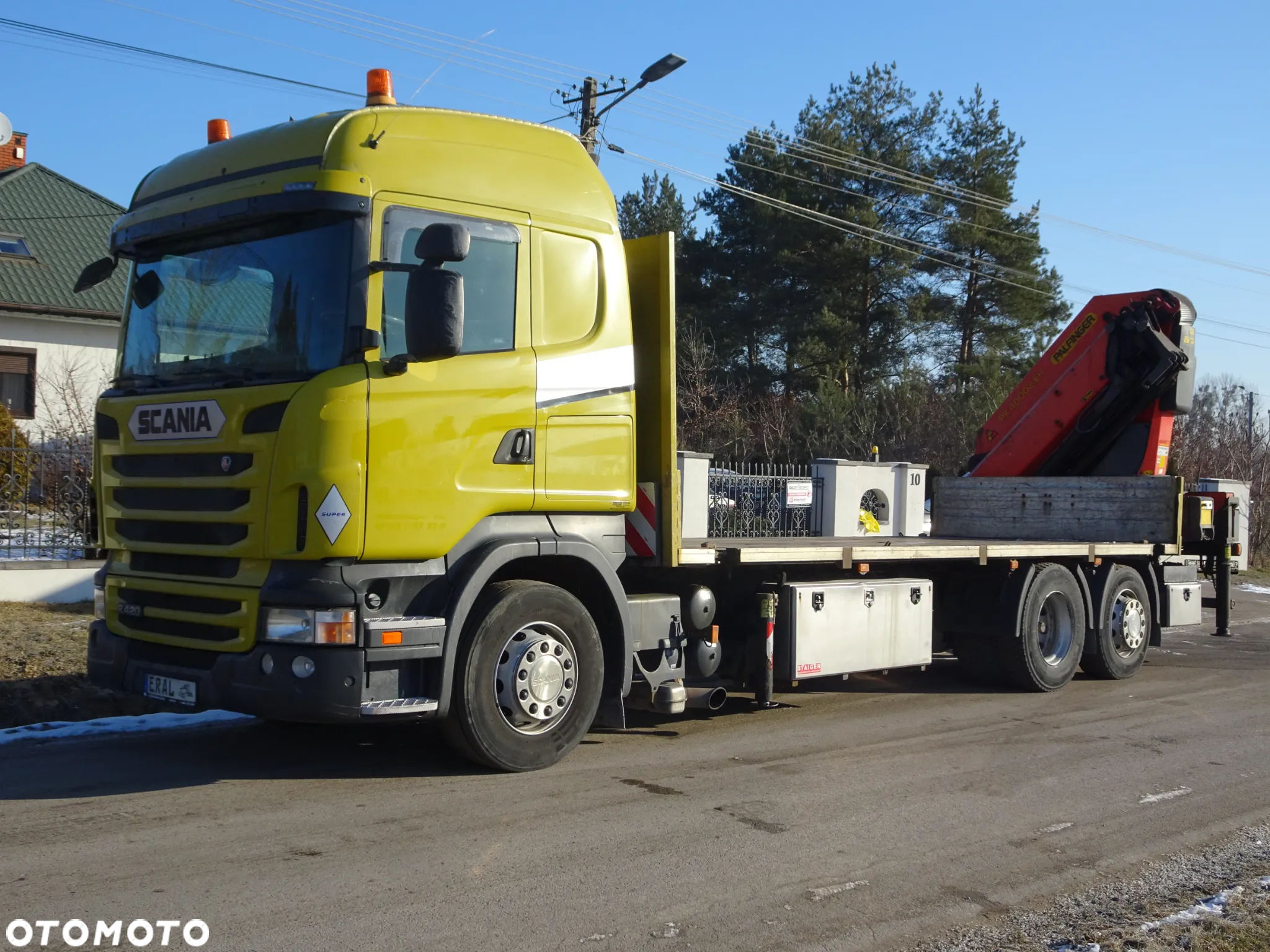 Scania R420 6x2 Palfinger PK 40002-EH z AdBlue sprowadzony z Niemiec - 2