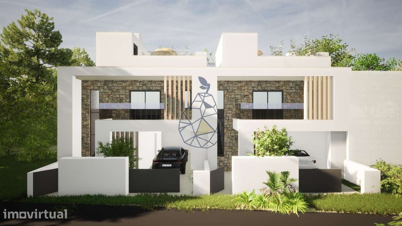 Moradia Geminada T3 em Construção na Bemposta- Alvor - Grande imagem: 2/38