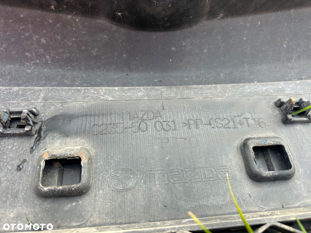 KL Zderzak Przód Maska Klapa Tył Mazda 5 V 05- 25E Niebieski - 8