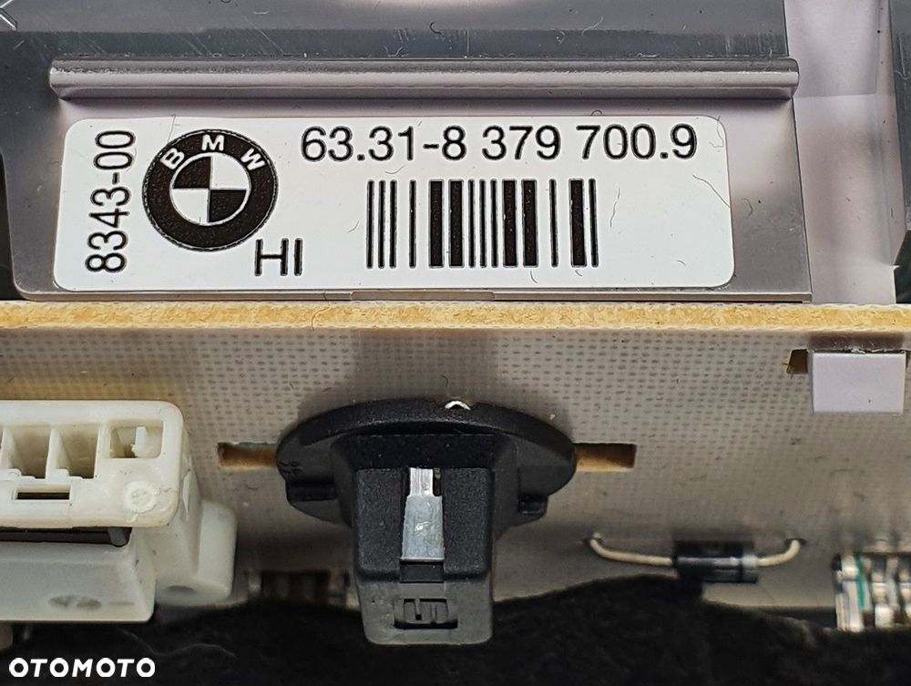 LAMPKA OŚWIETLENIE WNĘTRZA TYŁ BMW 7 E65 8379700 - 3