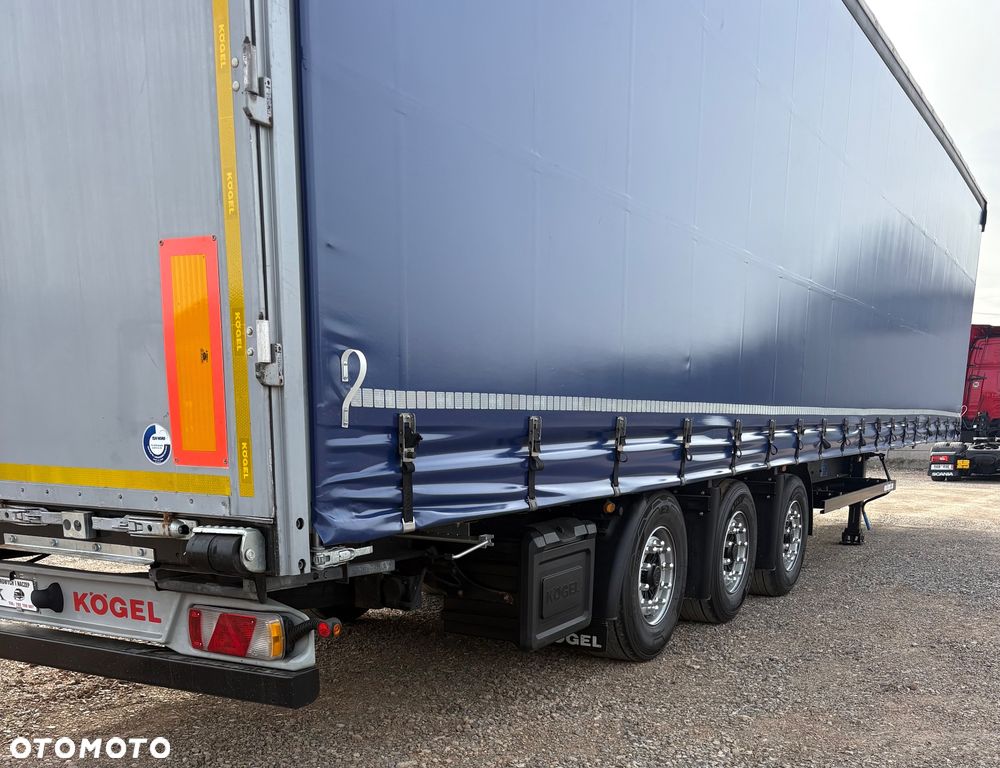 Kögel Mega Podnoszony Dach Podnoszona Oś Idealny Stan - 24