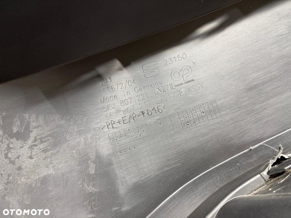 Seat Tarraco 5FJ Zderzaka Przód Przedni 5FJ807221 - 12
