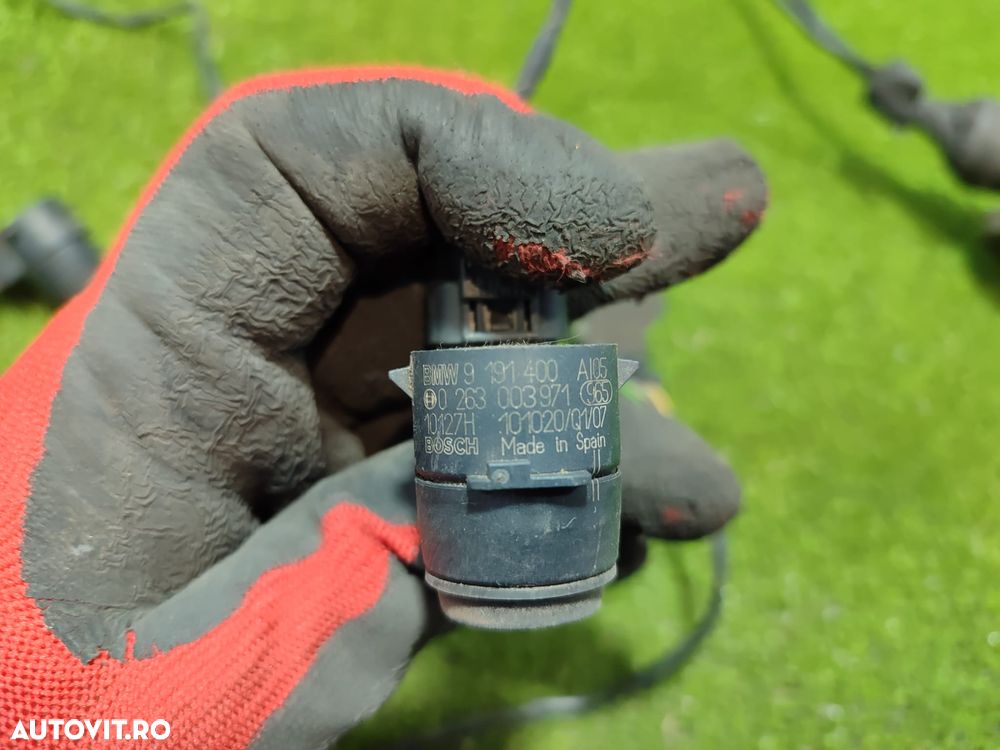 SENZORI PARCARE SPATE + INSTALATIE BMW SERIA 3 E90 E91 E92 E93 COD OEM 9191400 / 9191400AI05 / 0263003971 / BREAK 2005-2015 - 5