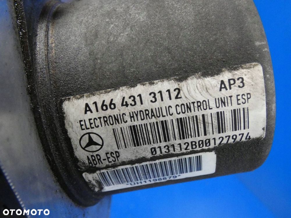 MERCEDES ML W166 GLE POMPA MODUŁ STEROWNIK ABS - 5