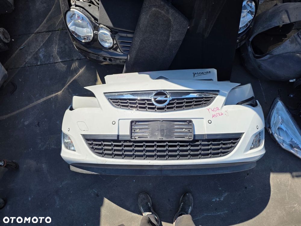 OPEL ASTRA J Y40R CDTI ZDERZAK MASKA BLOTNIK LAMPA CHLODNICE PAS KOMPLET - 9