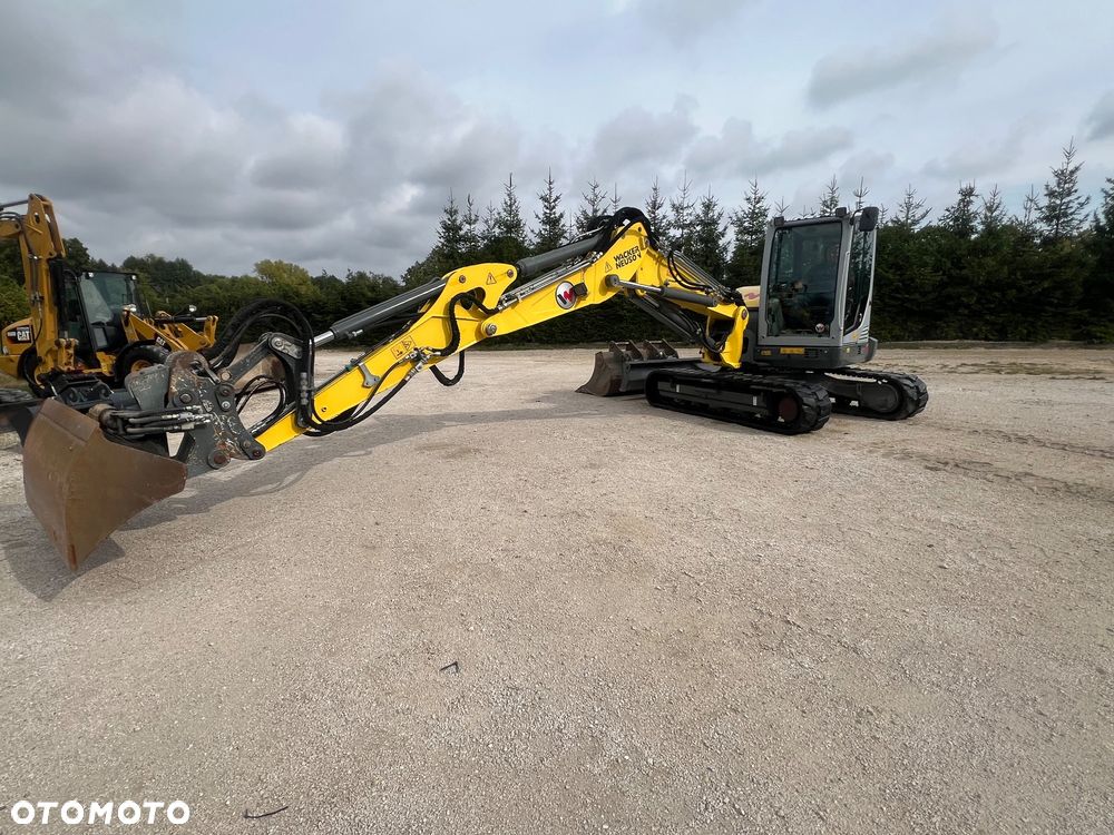 Wacker Neuson Koparka gąsienicowa KLIMA  3xramie łamane Wacker Neuson Et 90 KLIMA Deutz hydrozłącze hydrauliczne Liebherr SW33 LIKUFIX SWA33 + pilot auto hydrauliki 3 x łyżki org Liebherr 9 ton ET90 gumowe gasiennice 1 wł Cat 308 Jcb Yanmar atlas TEREX Liebherr złącze - 9