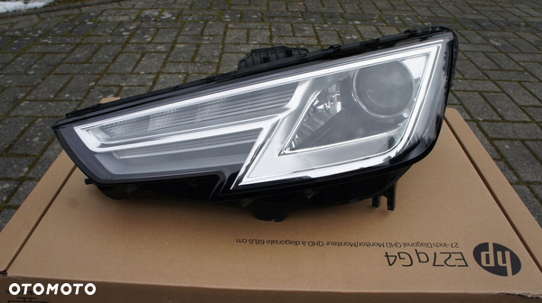 PRZEDNIA LEWA LAMPA AUDI A4 B9 BI-XENON 8W0