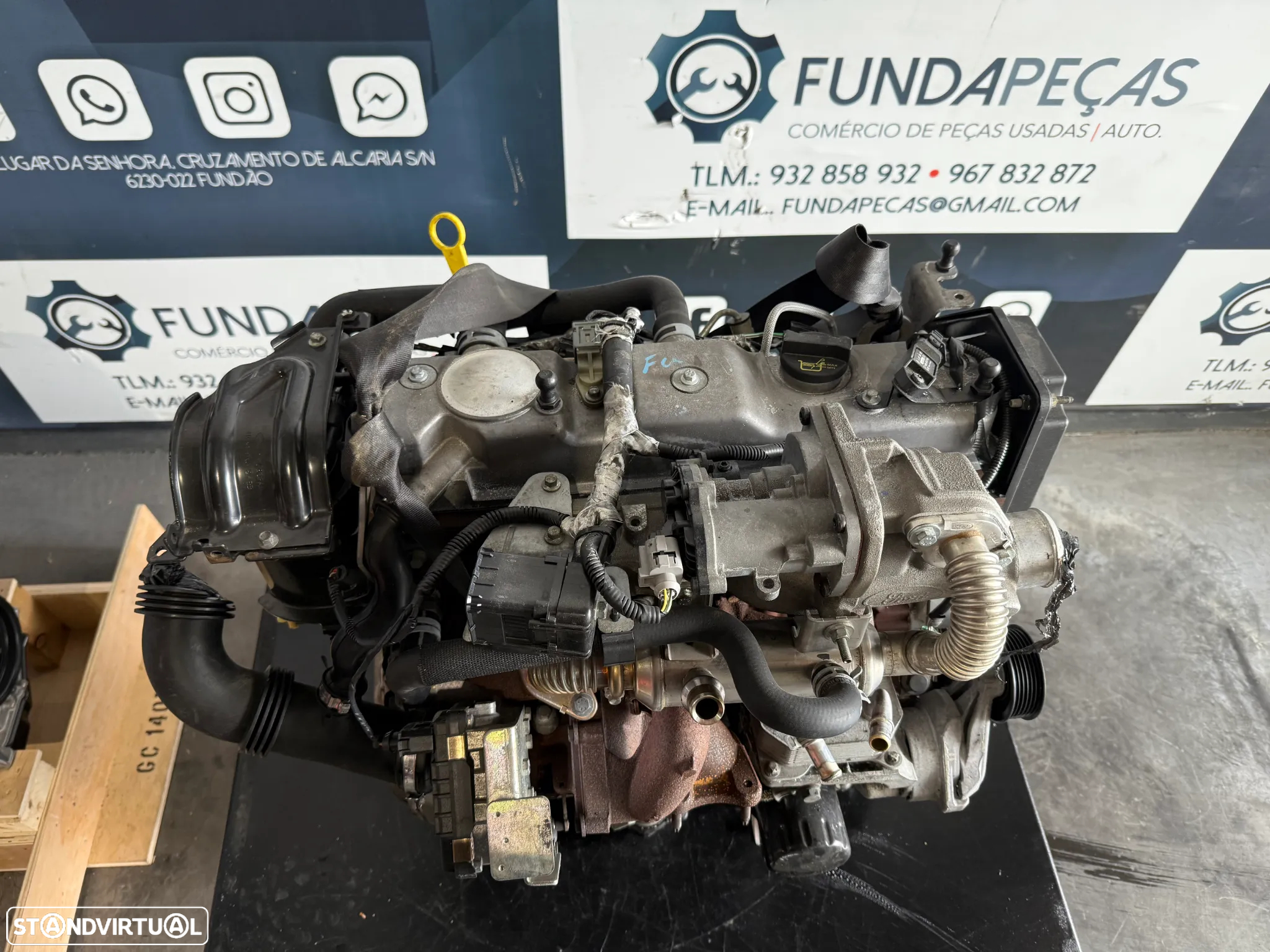 Motor Ford Focus II 1.8 TDCi 115Cv Ref: KKDA - 5