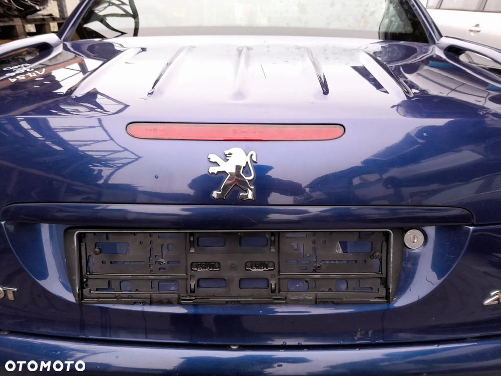 PEUGEOT 206CC KLAPA BAGAŻNIKA TYLNA TYŁ KOLOR: EGED - 5