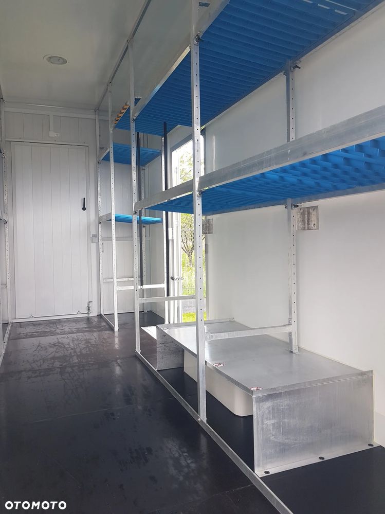 Iveco DAILY KONTENER NISKOPODŁOGOWY 4,43x2,23x2,42 SKLEP KAMPER KONIOWÓZ BAR KLIMA - 19