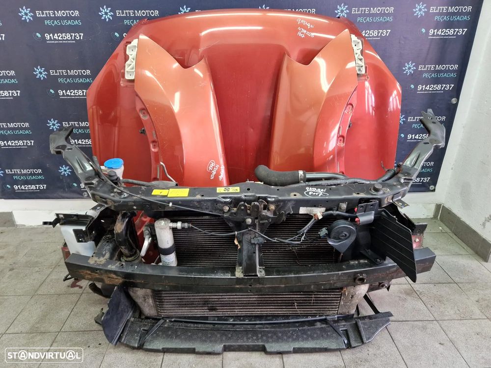 Frente completa usada NISSAN QASHQAI J10 DCI capot parachoques guardalamas oticas radiadores - 4