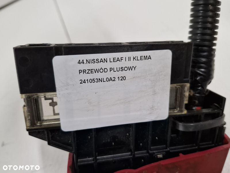 NISSAN LEAF I 1 KLEMA PLUSOWA WIĄZKA PRZEWÓD AKUMULATORA - 4