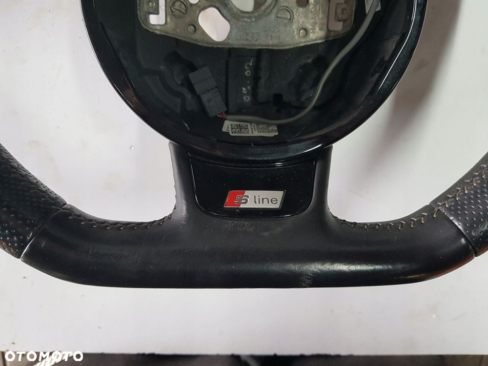 AUDI A3 8V 13-16r S-LINE KIEROWNICA SKÓRZANA 8V0419091R - 2