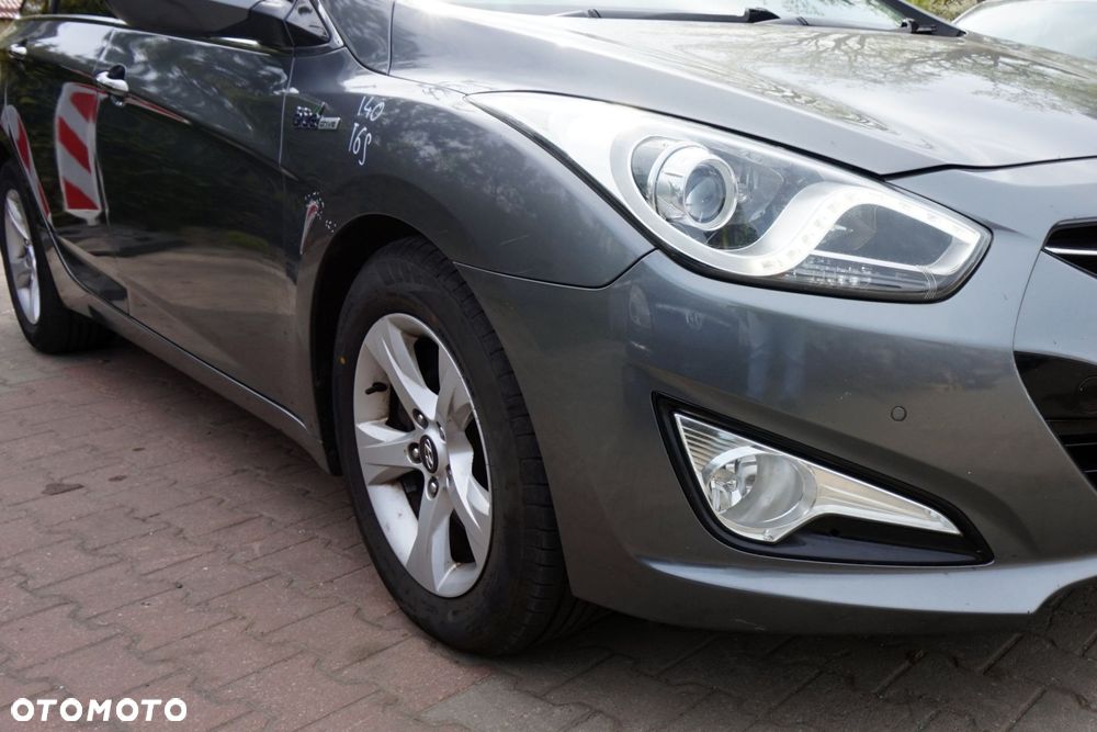 MASKA ZDERZAK BŁOTNIKI LAMPY I40 VF T6S  HYUNDAI 2011-2014 SZARY PRZÓD KOMPLETNY - 25