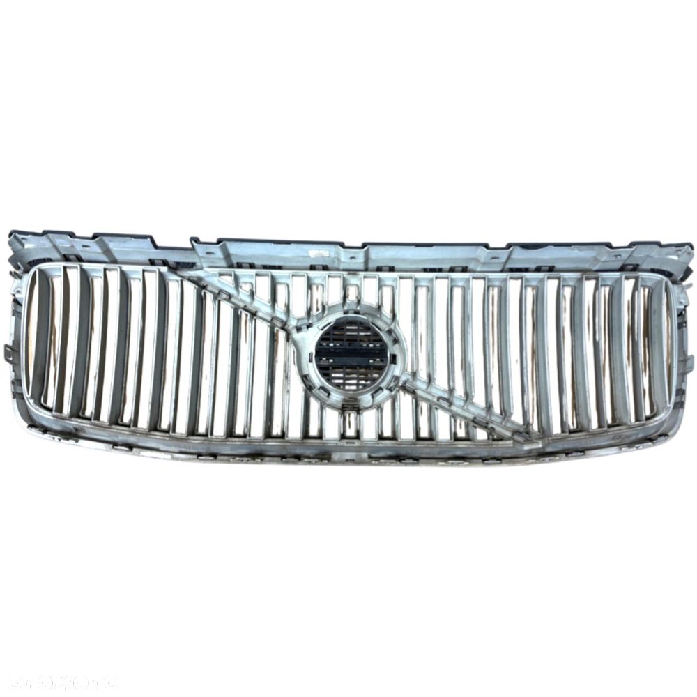 ATRAPA KRATKA ŚRODKOWA GRILL CZARNA PASUJE DO VOLVO XC90 2015-2019 - 3