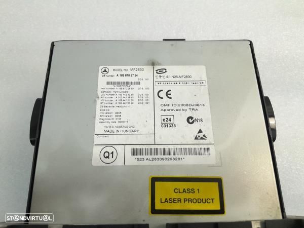 Auto Radio Mercedes-Benz A-Class (W169) - 2