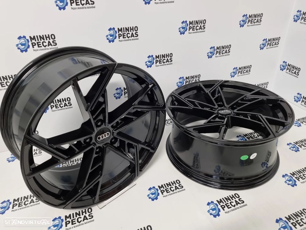 Jantes Look Audi ABT Legacy em 19 Preto Brilho (5x112) - 6
