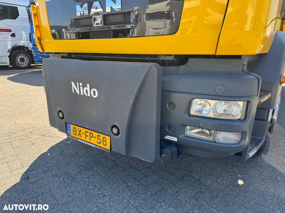 MAN TGL TGS 18.250 basculabil cu macara 18 tone - 8