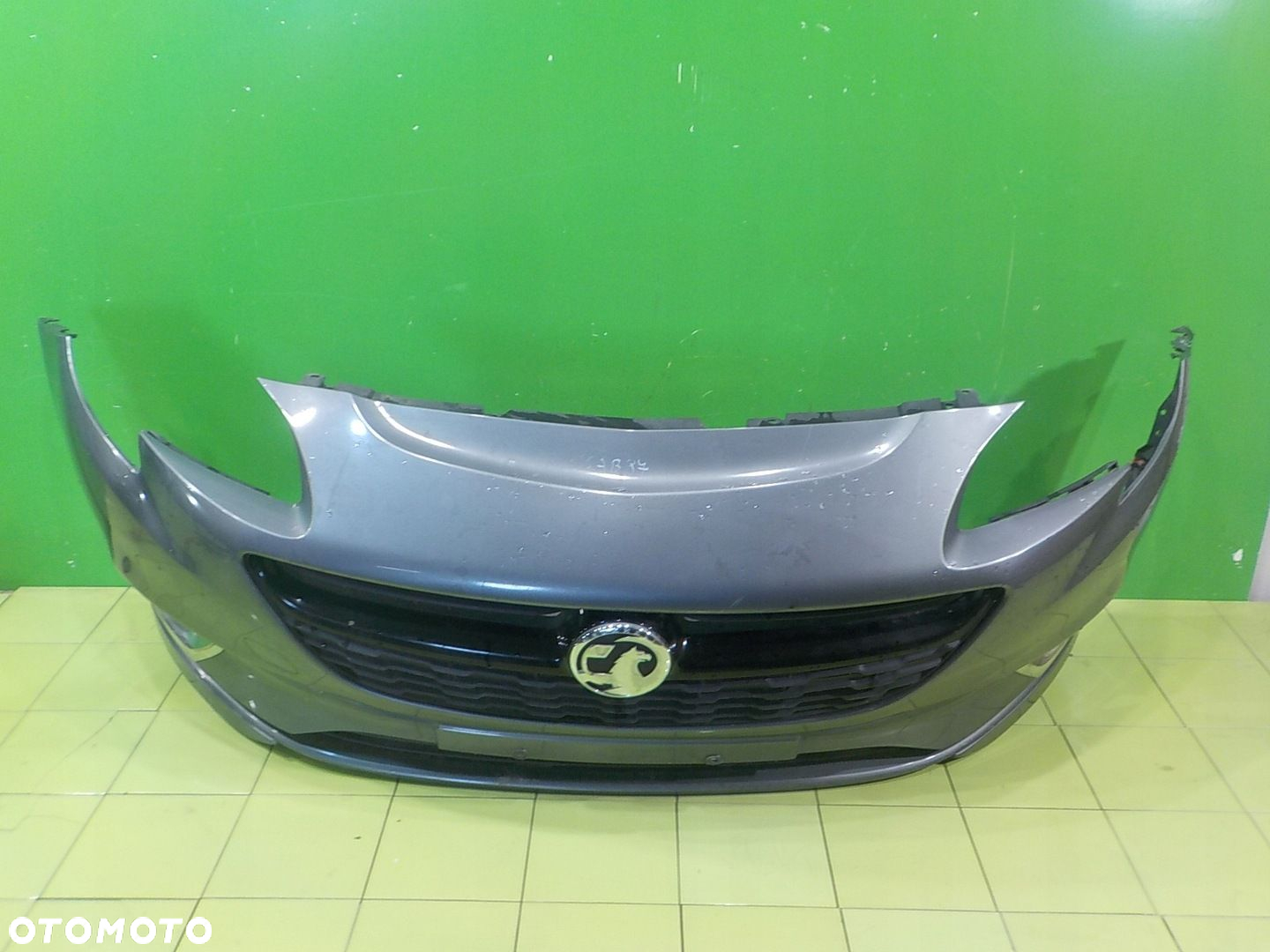 OPEL CORSA E 1.4 T 15r HB 3D zderzak przod atrapa - 2