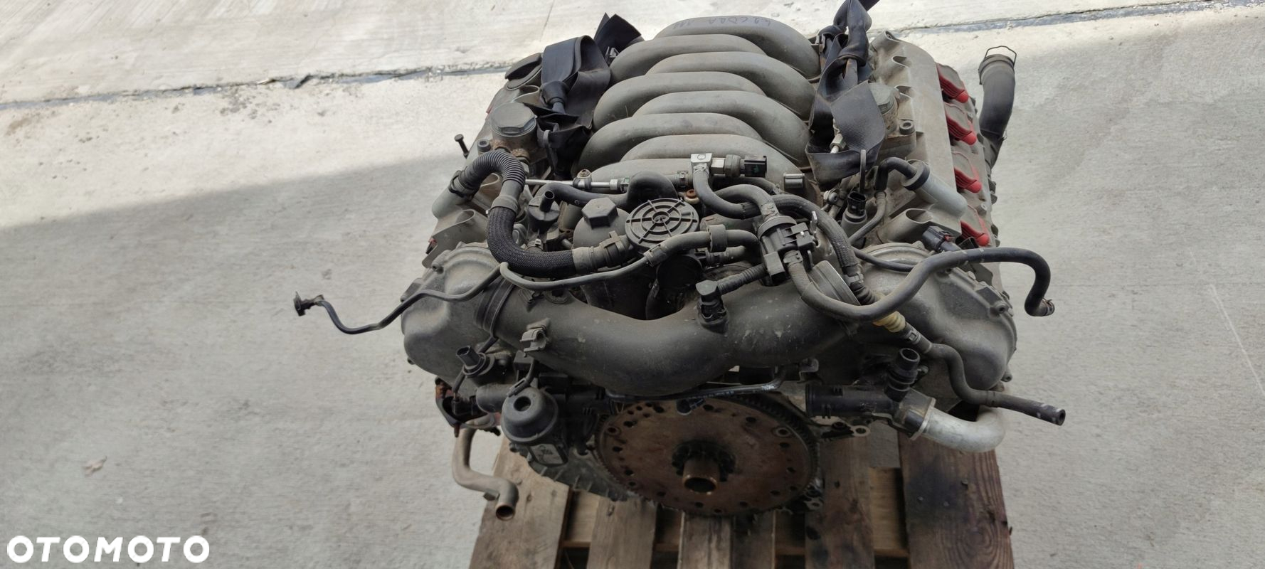 SILNIK KOMPLETNY AUDI A8 D4 4.2 FSI CDRA *KOMPLET* - 4