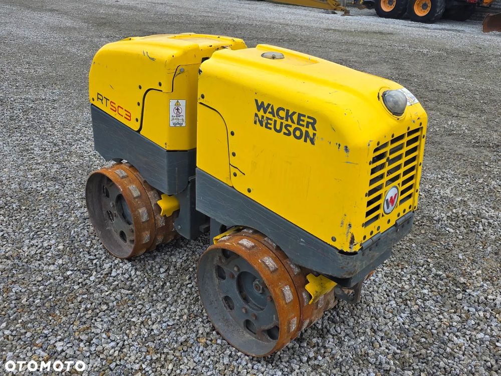 Wacker Neuson RTSC3 walec okołkowany zdalnie sterowany, silnik KUBOTA - 6