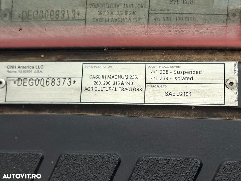 Case IH MAGNUM  290 AFS + GPS CU AUTOGUIDE TRACTOR AGRICOL 4x4 - 26