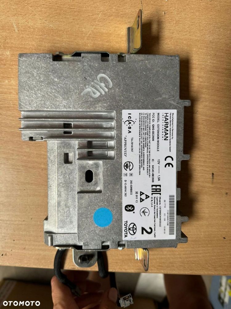 moduł sterownik nawigacji toyota c-hr chr 2016- qng-be2808 - 1