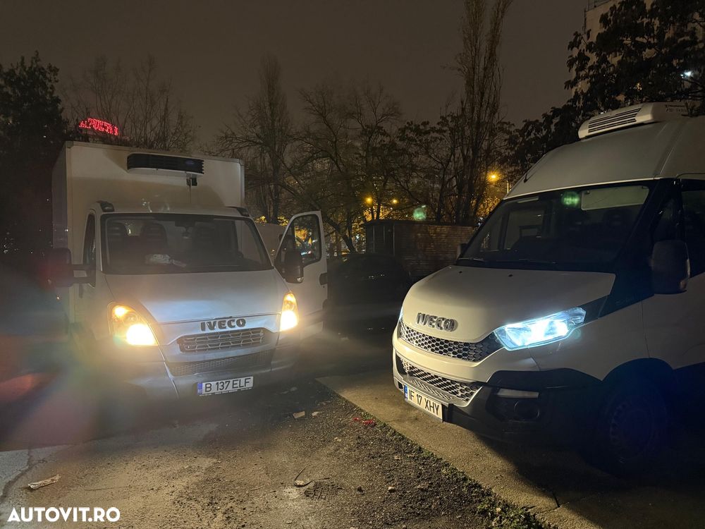Iveco Daily 35c 130 Frigorific Frigo 2017 duba izoterma Fără Rugina Fără Probleme AC Navi Led 35s13 Unic Proprietar de noua luata din reprezentanța iveco România 2 bucati 9500 euro - 18
