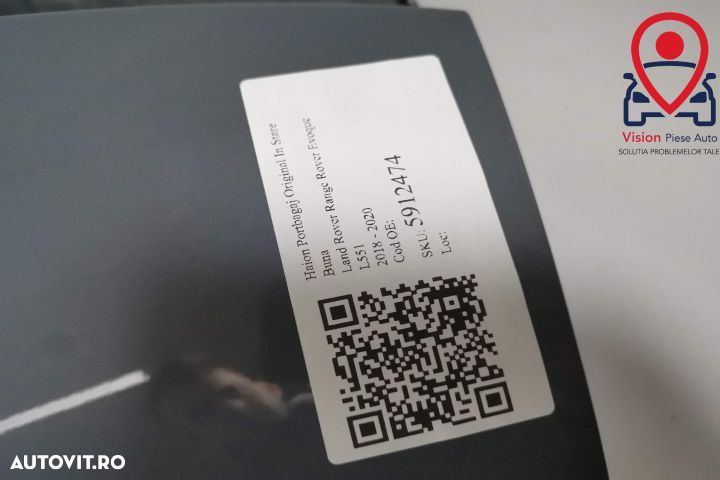 Haion Portbagaj Original In Stare Buna Land Rover Range Rover Evoque L - 9