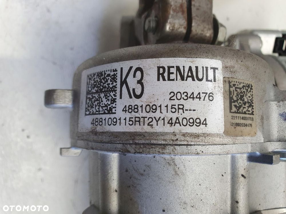 Renault Captur I WSPOMAGANIE ELEKTRYCZNE Kolumna kierownicza 488109115R - 3