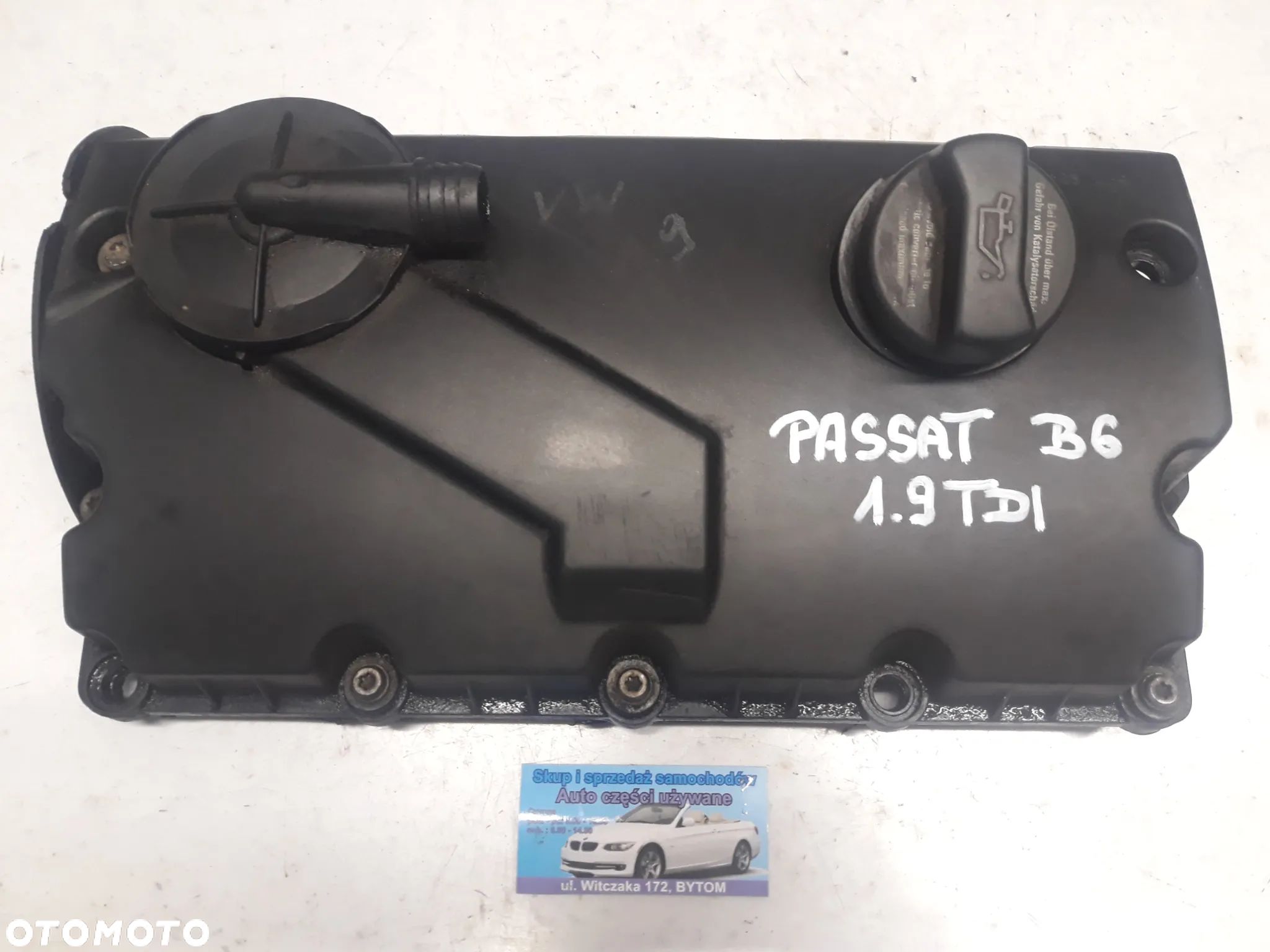 POKRYWA ZAWORÓW VOLKSWAGEN PASSAT  B6 1,9 TDI   038103469AD - 1