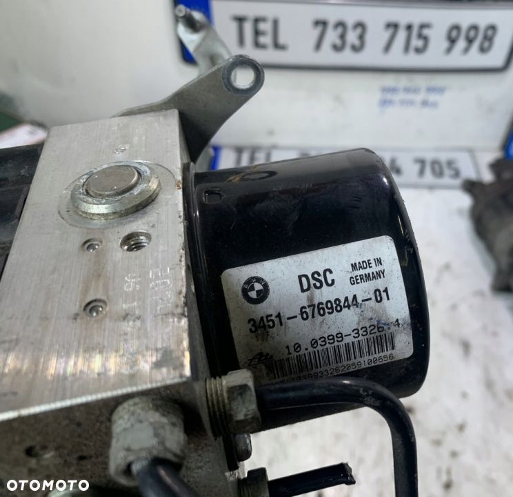 STEROWNIK ABS POMPA HAMULCOWA 6769845 BMW E87 E90 - 4