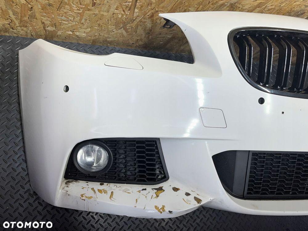 zderzak przedni przÓd m pakiet bmw f10 f11 a300 alpineweiss - 5