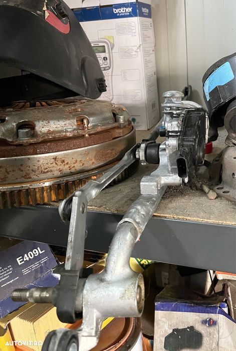 Ansamblu motoras stergatoare bmw x6 F16 volan pe stanga x5 F15 actuator sistem solare parbriz - 6